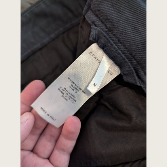 CRAIG GREEN - Wrap belt blue pants - Sz M - Picture 10 of 13